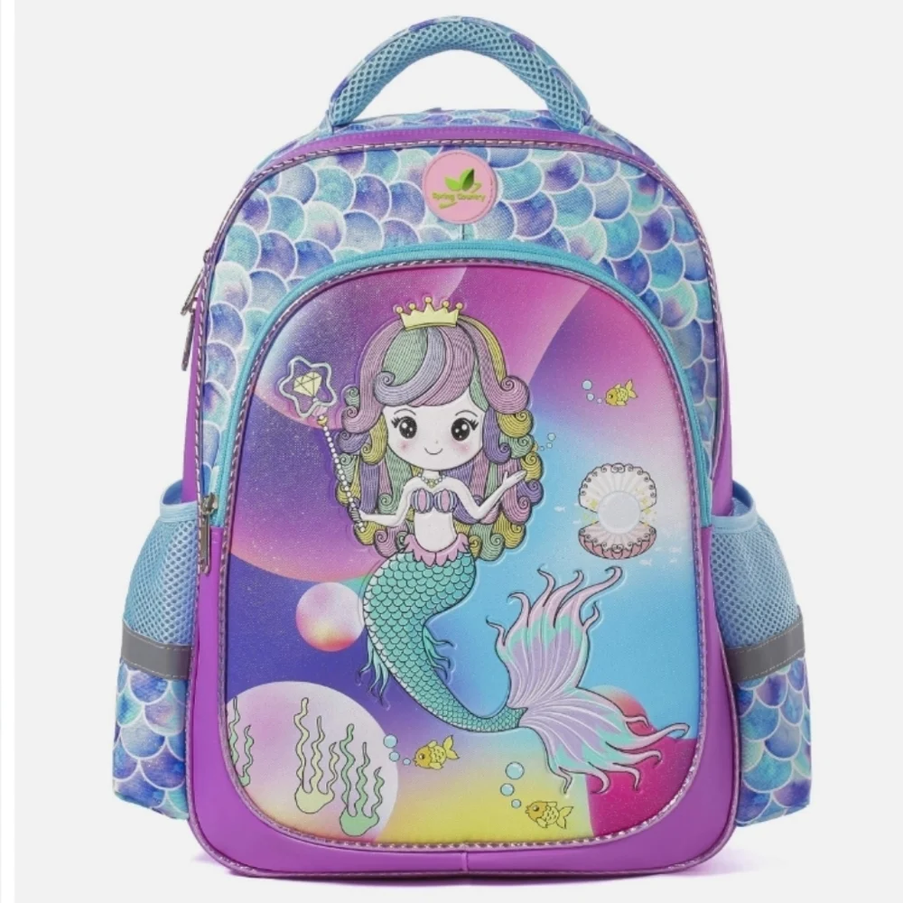 Mermaid Glitter Backpack/Bookbag